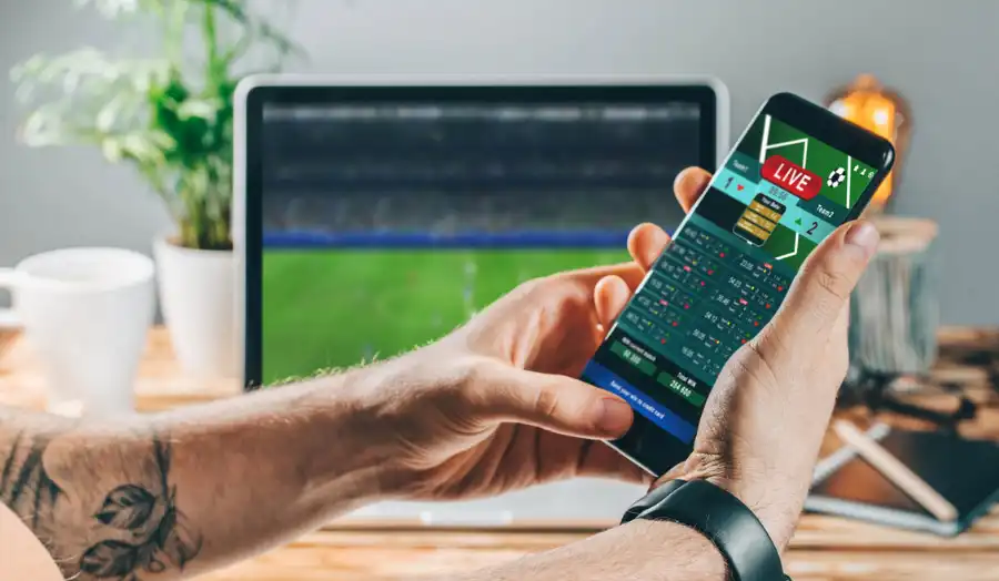 Live betting refers to placing bets on a sporting event while it is actively being played